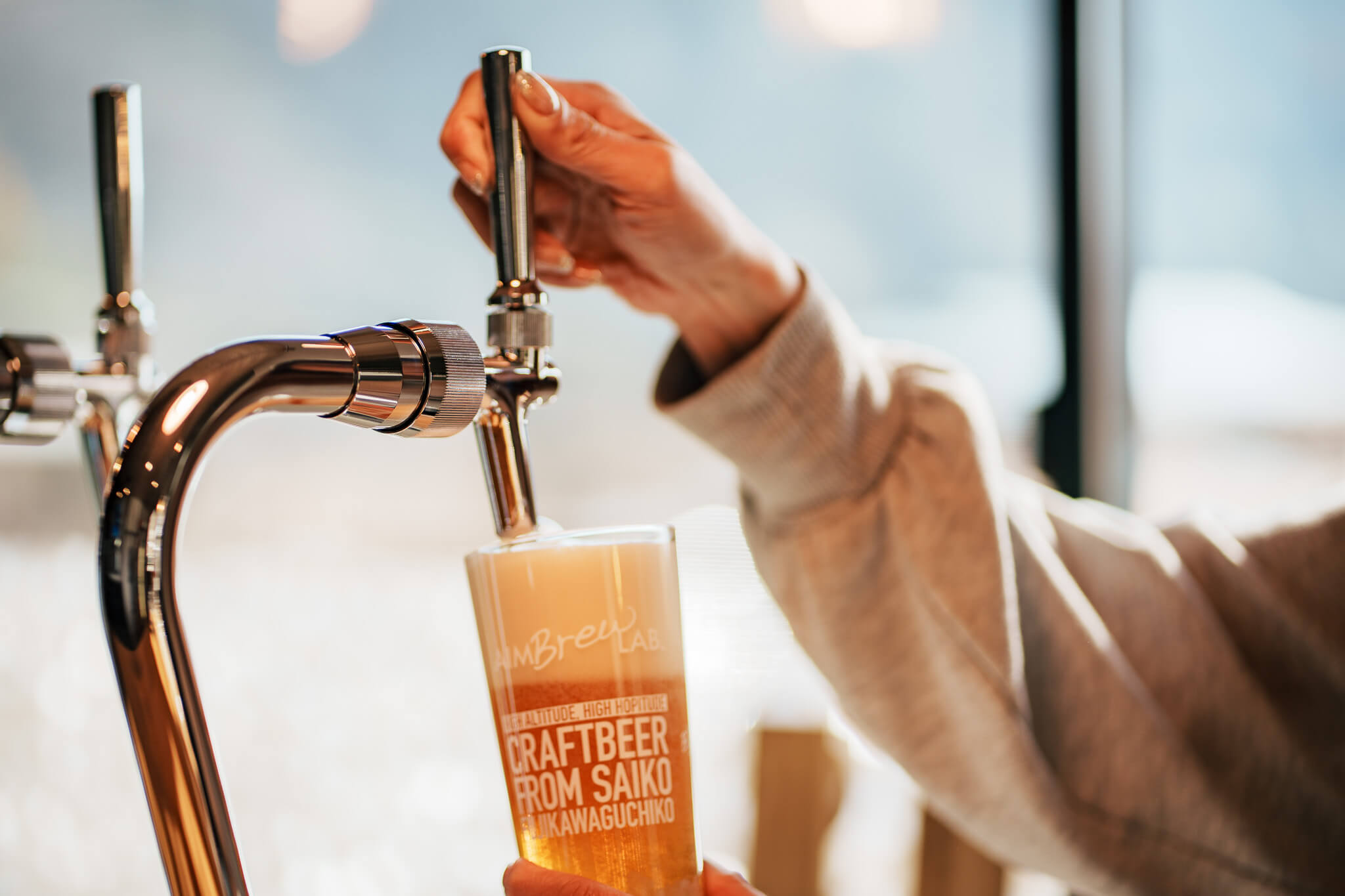 西湖のクラフトビール醸造所 AIM Brew LAB.